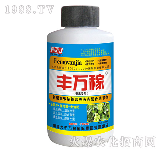 芒果專用營(yíng)養(yǎng)液態(tài)復(fù)合調(diào)節(jié)劑-豐萬(wàn)稼