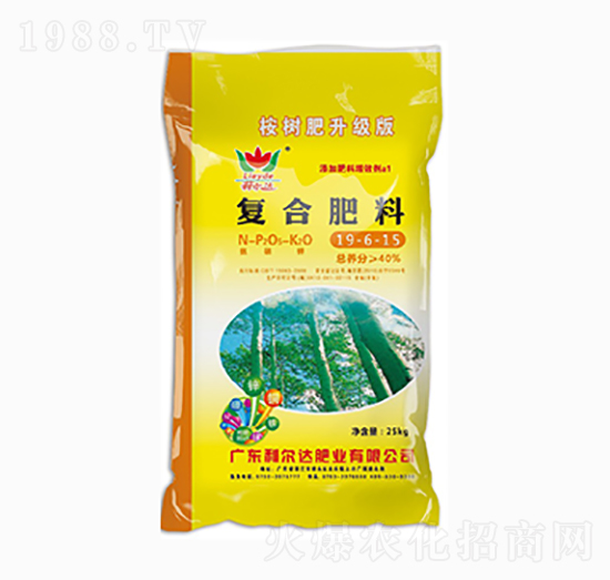 桉樹專用復(fù)合肥19-6-15-利爾達(dá)