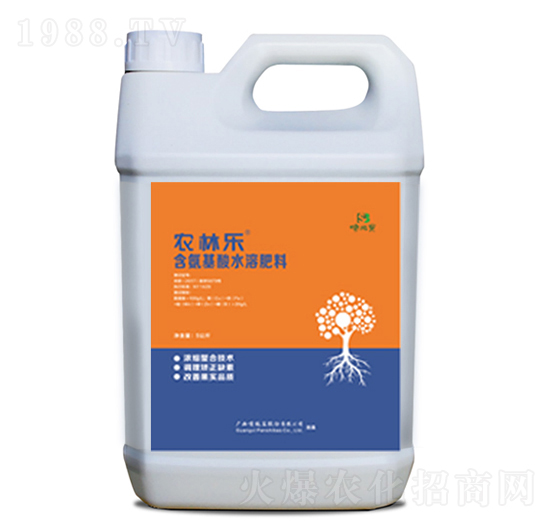 5公斤農(nóng)林樂含氨基酸水溶肥料-噴施寶