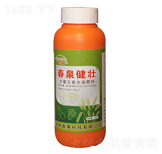 春泉健壯大量元素水溶肥料-春泉