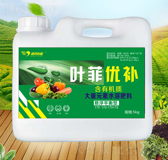 懸浮平衡型大量元素水溶肥料170-170-170+TE-優(yōu)補(bǔ)-德邦葉菲