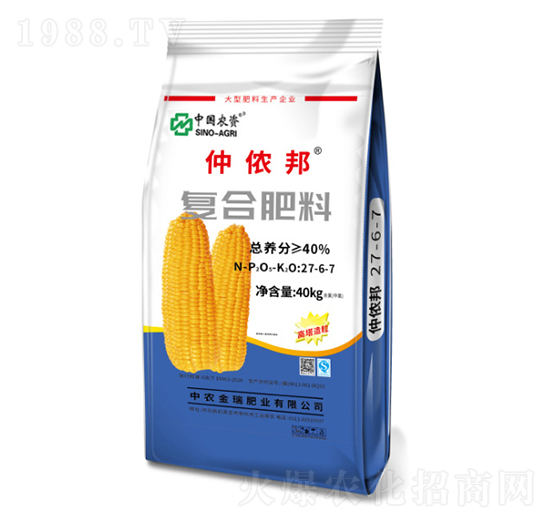 高塔造粒復(fù)合肥料27-6-7-仲依邦-中農(nóng)金瑞