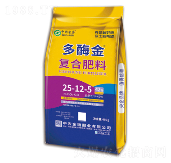 復合肥料25-12-5-多酶金-中農(nóng)金瑞