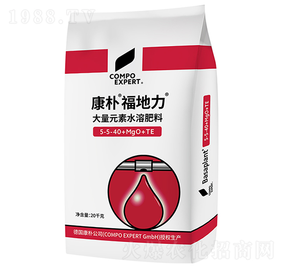 康樸福地力水溶肥5-5-40+MgO+TE-康樸