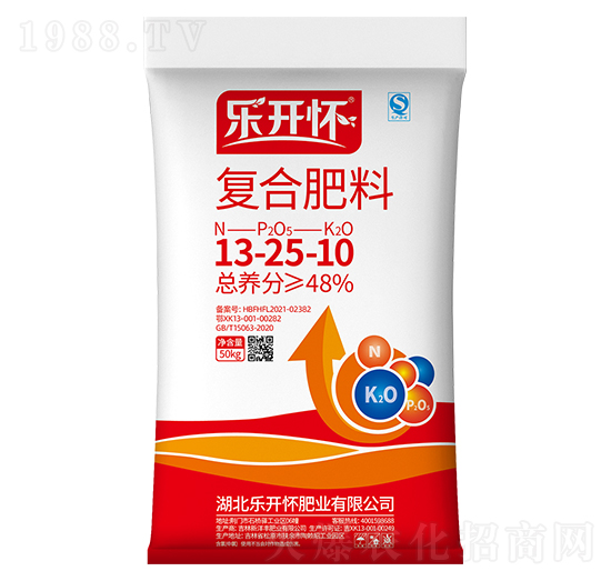 氯基復(fù)合肥13-25-10-樂(lè)開(kāi)懷