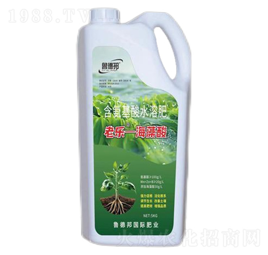 含氨基酸水溶肥料-老樂·海藻酸-魯?shù)掳? style=