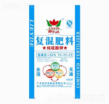 純硫酸鉀復(fù)混肥料17-17-17-利爾達