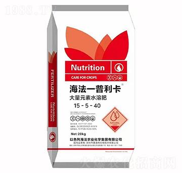 大量元素水溶肥15-5-40-普洛特