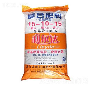 硫酸鉀復合肥料15-10-15-利爾達肥業(yè)